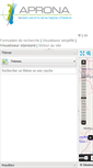 Mobile Screenshot of carto.aprona.net